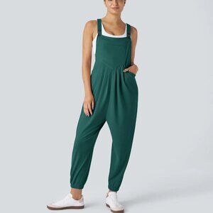 Halara - Waffle Jogger Overalls